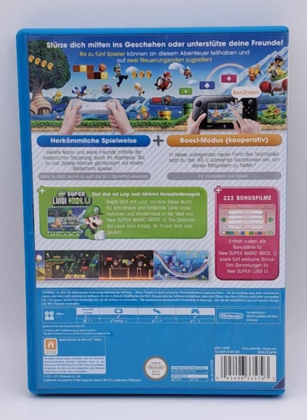 New Super Mario Bros. U inkl. Luigi Bros